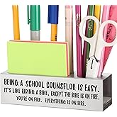 School Counselor Appreciation Gift, School Guidance Counselor Gifts, Back to School Gift for School Counselor, Guidance Counselor Thank You Gifts, Multi-Functional Pencil Holder for Desk XB483