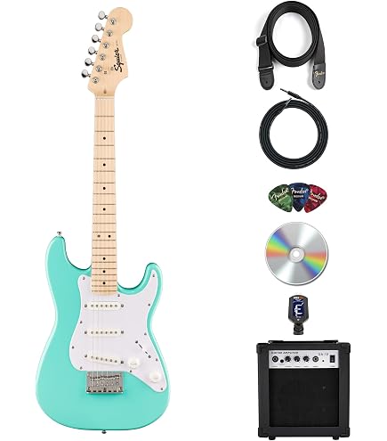 Amazon.com: Fender Squier 3/4-Size Kids Mini Jazzmaster Electric