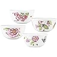 Lenox Butterfly Meadow Bloom 4Pc Dessert Bowl Set Pink