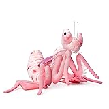ZHONGXIN MADE Simulation Pink Mantis Plush Toy