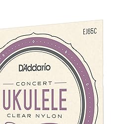 D'Addario Concert Ukulele Strings, Clear
