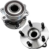 Saitourne 512518 Rear Wheel Bearing Hub Assembly for Subaru Crosstrek 2016-2021, Impreza 2012-2021, Forester 2014-2018, XV Crosstrek 2013-2015 (2PCS)