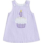 Baby Girl First Birthday Outfit 1 Cake Embroidery One Year Old Birthday Dress Smash Cake Dresses