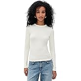 Madewell Women's Drapey Rib Long-Sleeve Tee