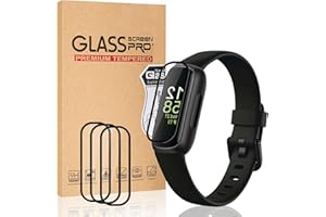 3-Pack Screen Protector Compatible With Fitbit Inspire 3, Liuyuxi 3D Full Coverage Anti-Scratch HD Clear Protect Film | PMMA 