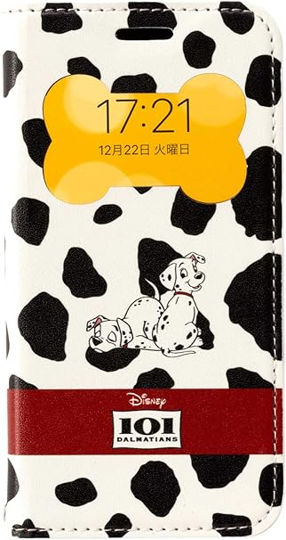 Amazon Co Jp ディズニー Iphone 12 Mini ケース 手帳型 窓付き 101匹わんちゃん 家電 カメラ