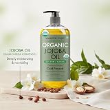 Majestic Pure Jojoba Oil 100% Organic Cold Pressed 236 ml Skin Hair Nails view 7