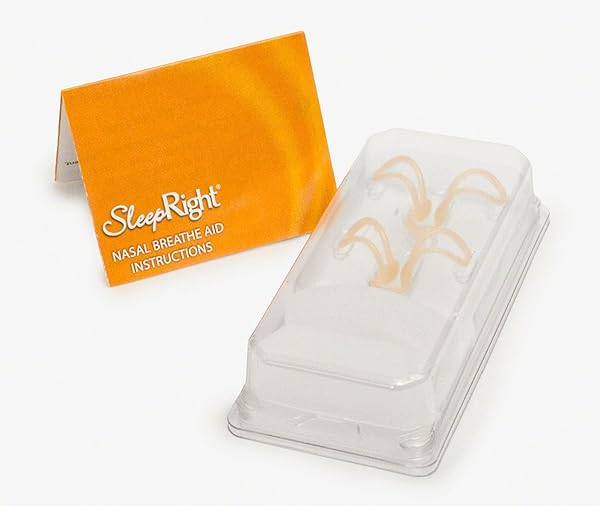 SLEEPRIGHT INTRA-NASAL BREATHE AID – BREATHING AIDS FOR SLEEP – NASAL DILATOR – 40 DAY SUPPLY