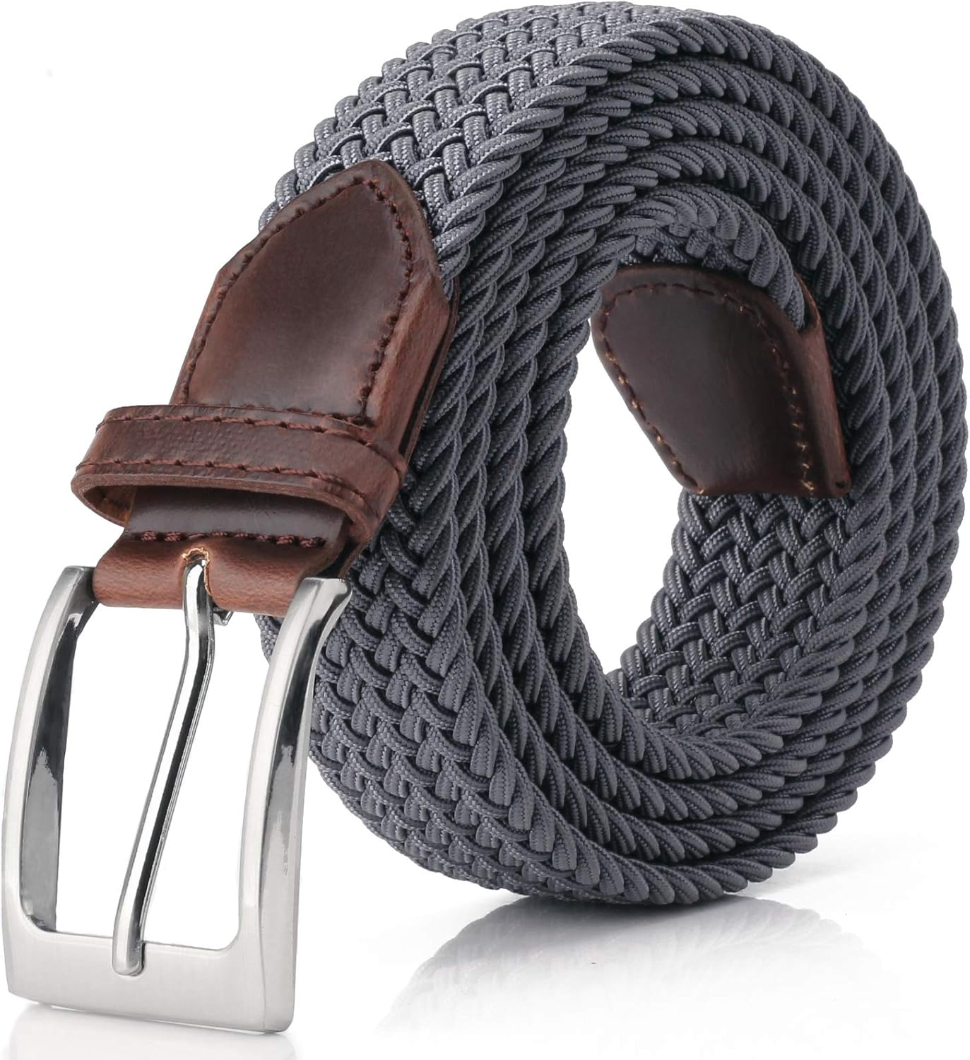 mens woven elastic belt