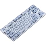 DURGOD Taurus K320 TKL Mechanical Keyboard | 87 Keys Tenkeyless | USB C Wired | Doubleshot PBT Keycaps | Programmable Keys | 