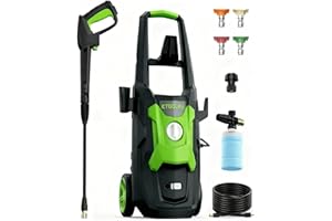 Pressure Washer, ETOOLAB Power Washers, 4500PSI 2.8GPM Max Electric Pressure Washer with Foam Cannon for Cars, Fences, Patios