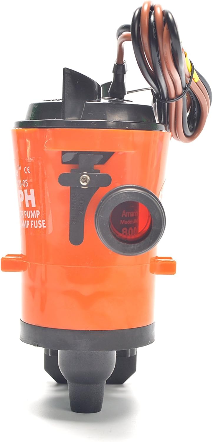 max air intake for livewells on Amazon Com Amarine Made 12v 800gph Livewell Pump For Boat 4 0a Livewell Aerator Pump Live Bait Tank Aerator Submersible Cartridge 90 Degree Boat Aerator Pump Home Improvement