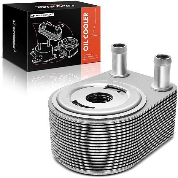 Amazon.com: MACHSWON Engine Oil Cooler Silver, OE Fit 5037523AB 