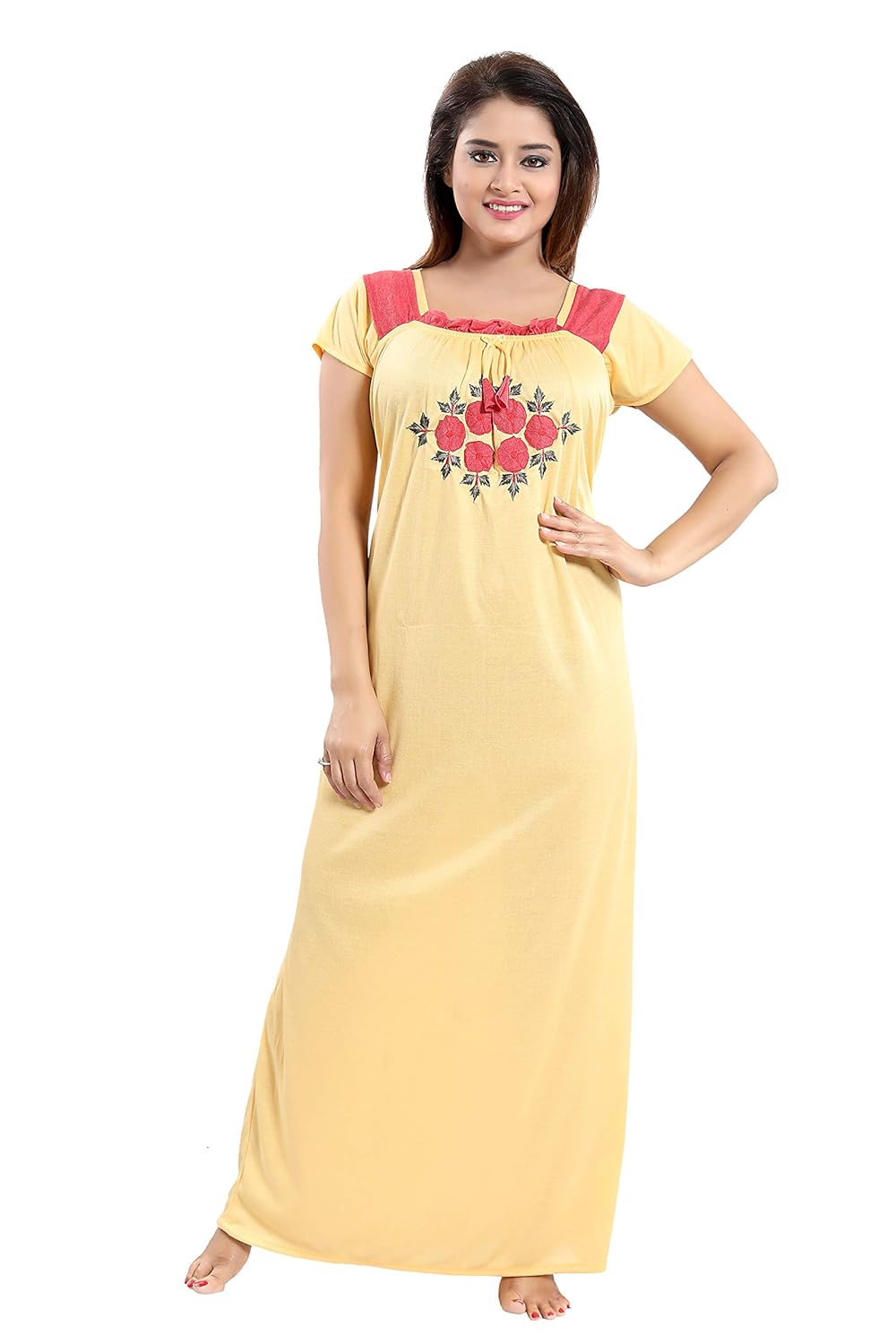 cotton hosiery nighty