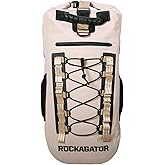 Rockagator Waterproof Backpack - HYDRIC Series Water Proof Floating Dry Bag River Pack (Desert Tan, 40 L)