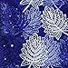pqdaysun African Lace Fabrics 5 Yards 2019 Nigerian French Beaded Tulle Fabric (Royal Blue)