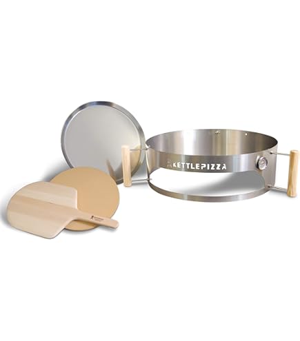 Amazon.com : KettlePizza Deluxe 22.5 - Pizza Oven Kit for 22.5
