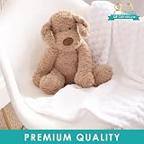 Clair de Lune Marshmallow Baby Blanket White 70x90cm Soft Plush view 5