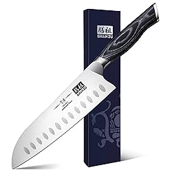 SHAN ZU 7 Inch Japanese Chef Knife, Professional