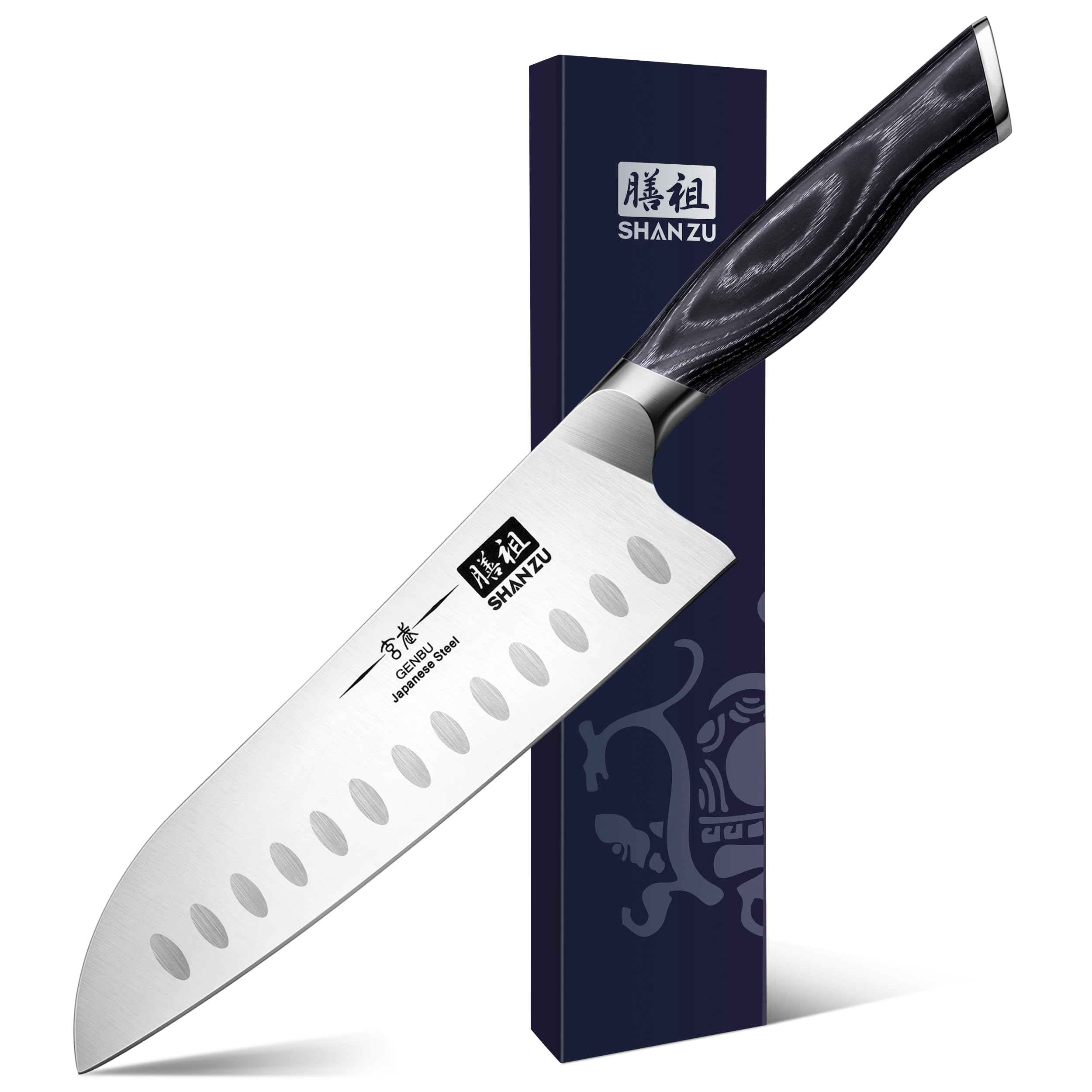 SHAN ZU 7 Inch Japanese Chef Knife, Professional