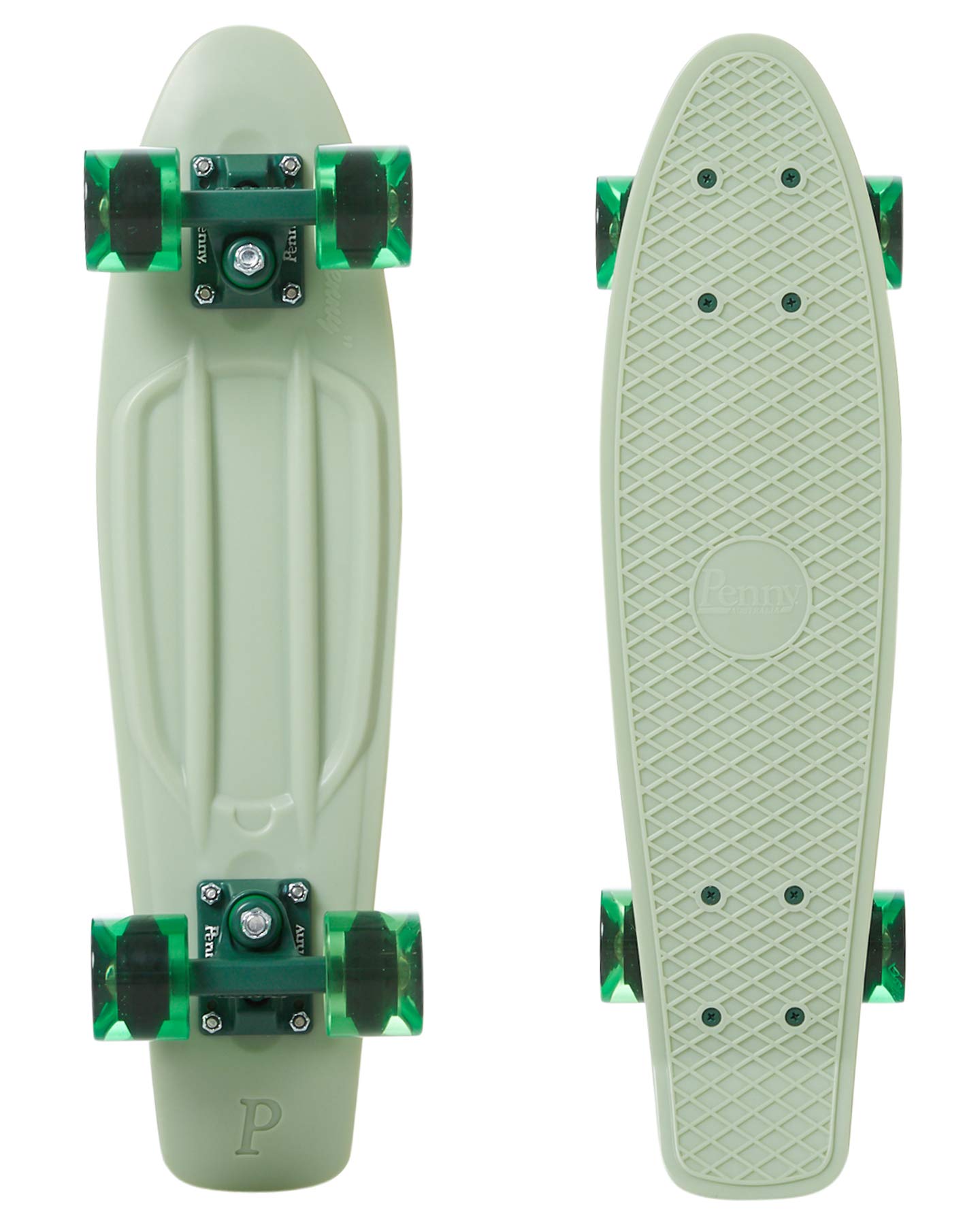 Penny Cruiser 22 Sage Unisex Adult Skateboard, Green (Green), IN