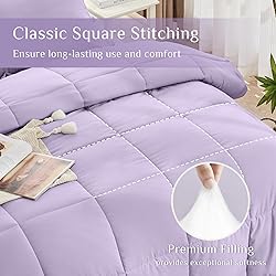 JOLLYVOGUE Queen Comforter Set, Ultra-Soft Bed in a