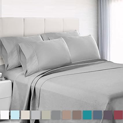 Amazon Com Empyrean Bedding 6 Piece Set Hotel Luxury Silky Soft