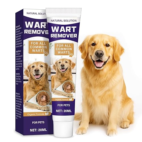 CIZHA Dog Wart Remover Cream，Skin Tag Remover for Dogs ，Fast Acting & Effective, No Harm & Pain-Free，0.68oz