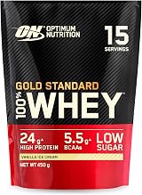 Optimum Nutrition Gold Standard 100% Whey Vanilla Ice Cream 450 g 15 Servings