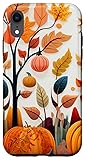 iPhone XR Fall Leaves autumn pumpkin pattern autumn