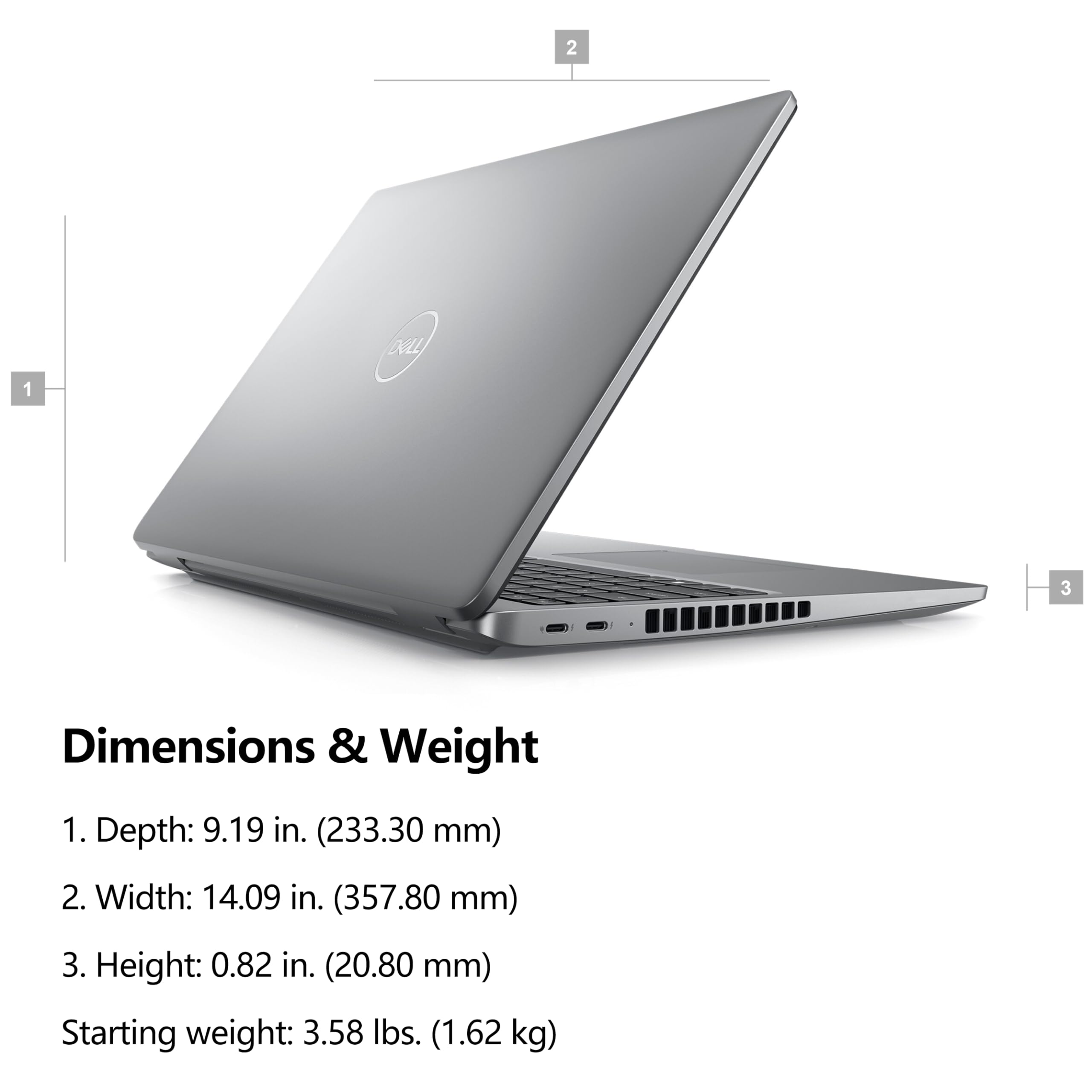 Dell Latitude 5550 15 Business AI Laptop, 15.6" FHD