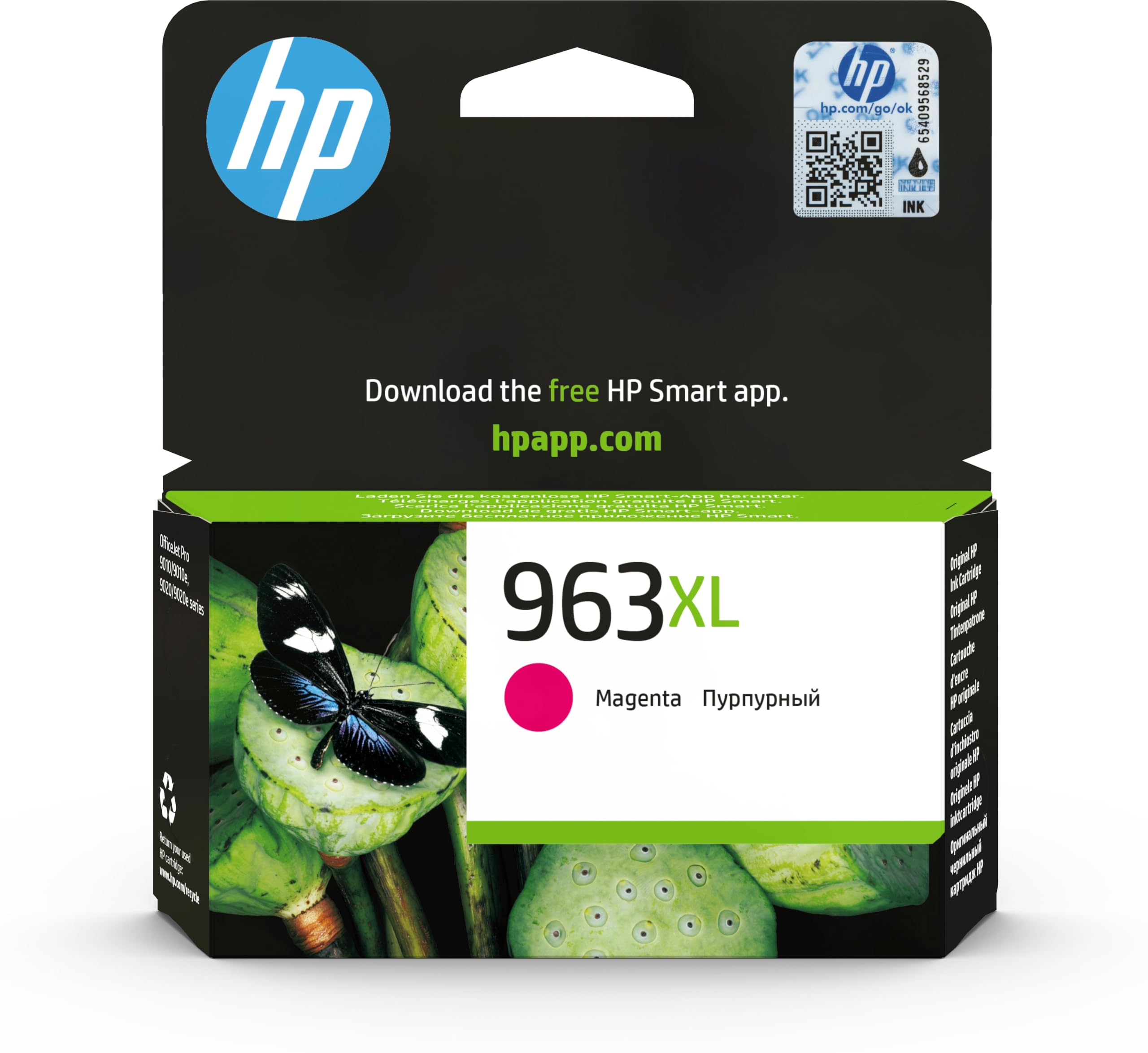 HP Inkjet Printer, Magenta, XL