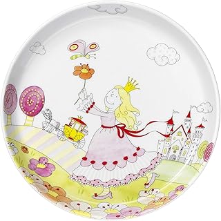 WMF Prinzessin Anneli Kindergeschirr Kinderteller 19,0 cm, Porzellan, spülmaschinengeeignet, farb- und lebensmittelecht