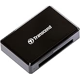 Transcend TS-RDF2 Cfast 2.0 USB 3.1 Card Reader | USB 3.1 Gen1, Card Viewer for CFast 2.0 Card, Supports CFast 2.0/CFast 1.1/CFast 1.0 Memory cards