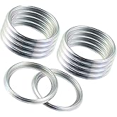 Motoforti Oil Drain Plug Gaskets, Gaskets for Oil Pan Plug, for Subaru Outback, Aluminum Alloy, 803916010, Silver Tone, 10pcs