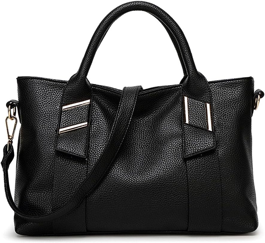 Myzin Women Top Handle Tote Handbag Shoulder Bag Crossbody Purse