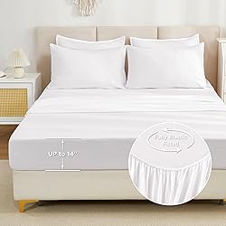 Litanika Comforter King Size Set White - 7 Pieces