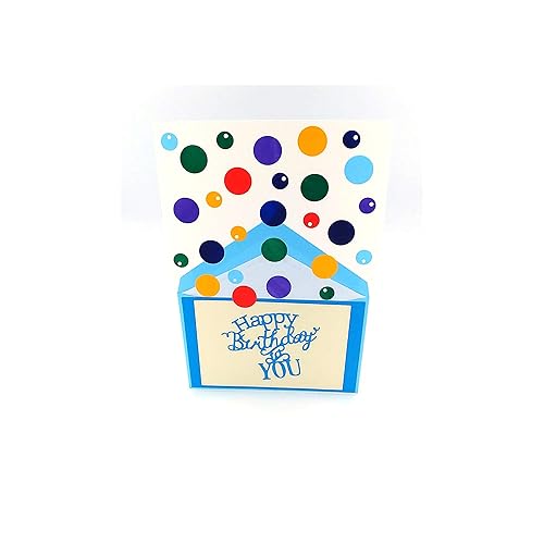 Carte Anniversaire Jet De Confettis Enfant Birthday Card For Kid Carte Anniversaire Lance Confettis Carte D Anniversaire Garcon Carte Amazon Fr Handmade