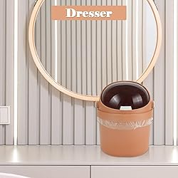 UOIXPUHUO Mini Trash Can with Flip Lid, Cute