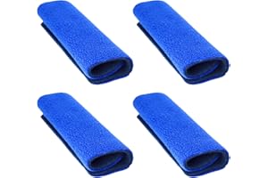 NATAKU 4 Packs CPAP Mask Strap Covers, Face Cushion Cover for Cpap Strap Headgear, Universal and Reusable Comfort Pads,CPAP Accessories & Supplies Soft-Fleece Mask Cover for Reducing Red Marks