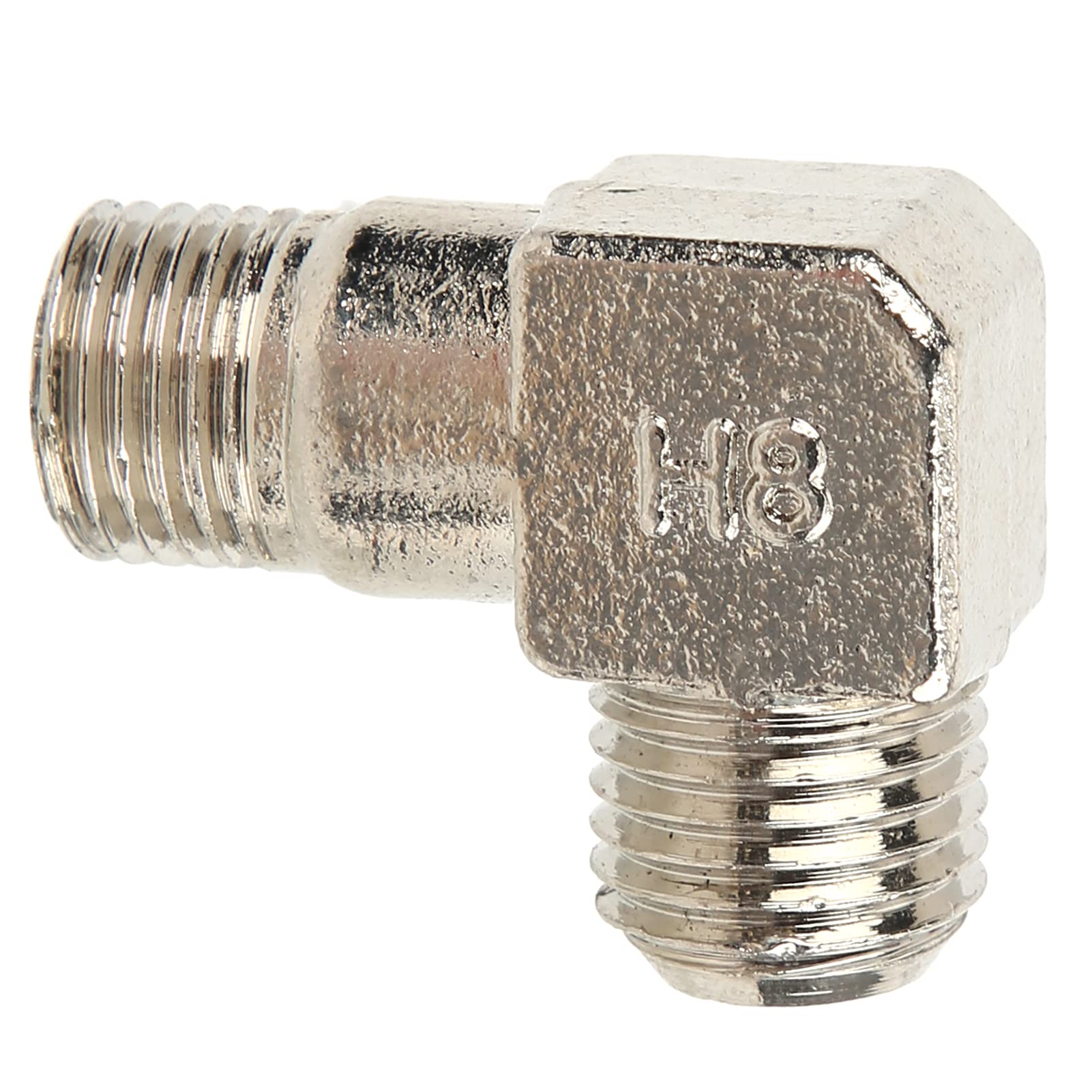 Brass Tap Connector, G1/4 M14 Male Thread Elbow Pipe Fitting 90 Degree Connector Brass Hose Connector for Secure Pipe Connection for Air Compressors and Pumps