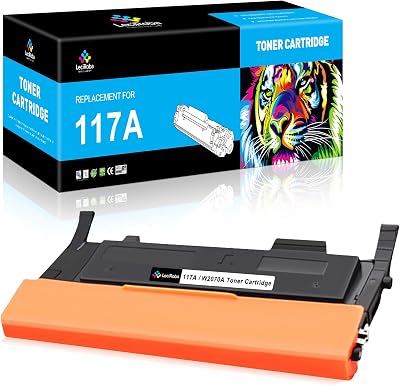 LeciRoba 117A Black Toner Cartridge for HP Color Laser 150nw MFP 179fwg