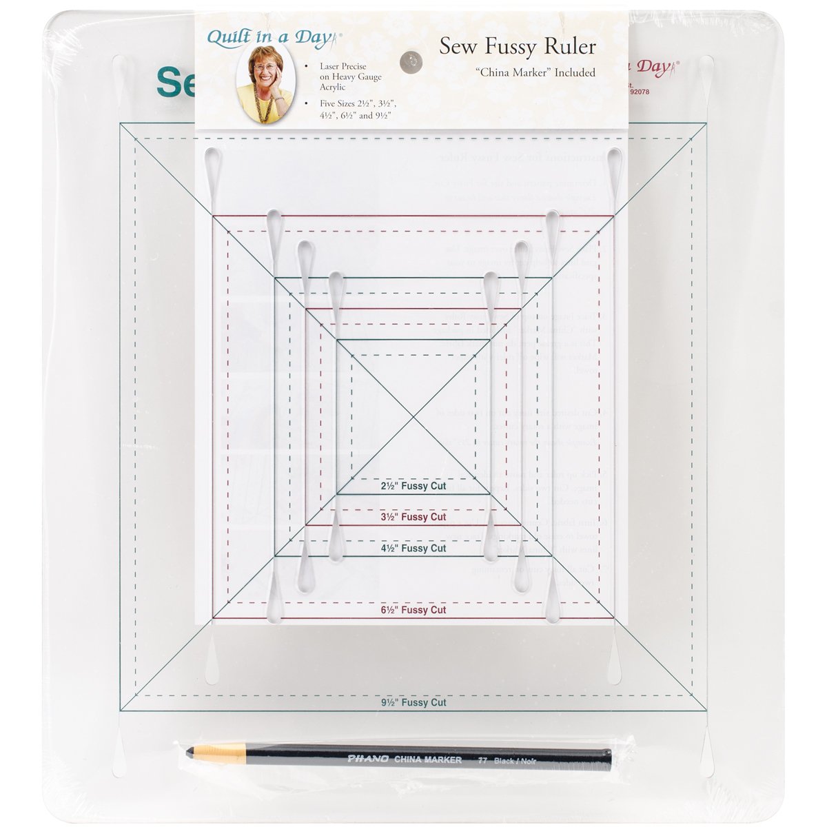 Quilt In A Day Sew Fussy Ruler