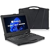 MUNBYN 15.6" Rugged Laptop Windows 11 Pro, Intel