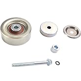 ADIGARAUTO Idler Pulley for Chevy Traverse 2009-2021, Impala 2012-2020 | for Buick Lacrosse 2005-2016, Enclave 2008-2021, Chevy Equinox 2008-2017, GMC Acadia 2007-2016; 12571794, 12610680