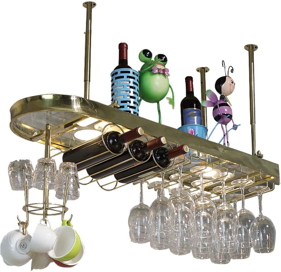 Estante Del Vino Del Metal Montado En La Pared Del Sostenedor Del