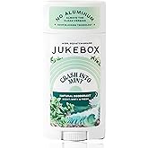 JUKEBOX Natural Deodorant for Women–Crash Into Mint Scent–Aluminum-Free, No Baking Soda, No Harsh Chemicals, Odor Blocking Technology, Spearmint, Apple, Sandalwood-a Dr. Squatch Brand-2.65oz