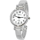 Women's Classic Easy Read Bangle Cuff Watch