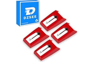 DZSEE Universal Record Player Needle Pack, Replacement Stylus for Turntables, Compatible with Vinyl LP Players, Phonographs