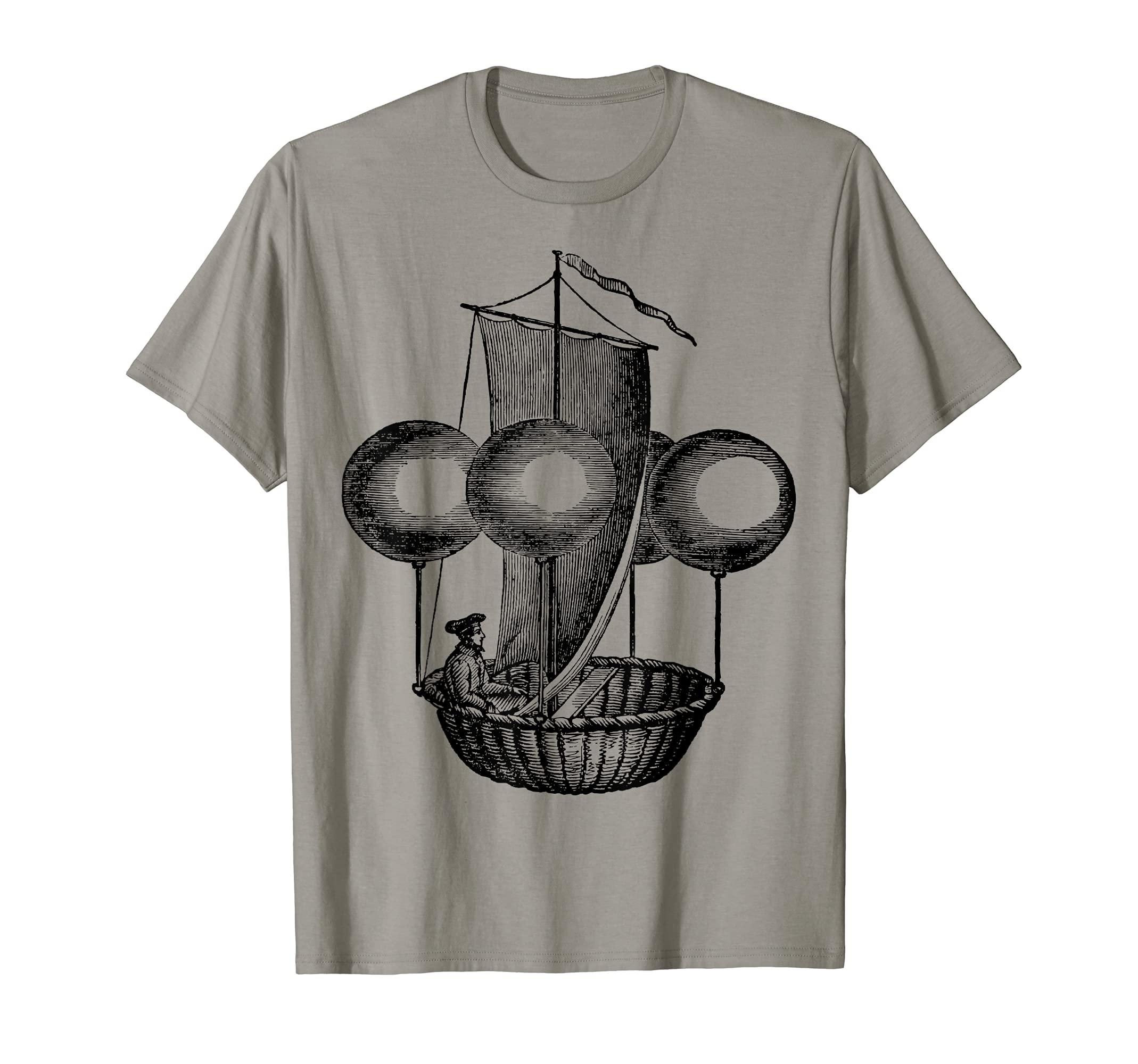 Steampunk Hot Air Balloon T-Shirt